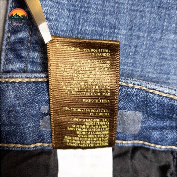 Kut From The Kloth Straight Jeans Blue Medium Wash Denim Pockets Women's 14 - Picture 11 of 12